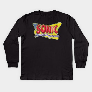 americas drive in sonic Kids Long Sleeve T-Shirt